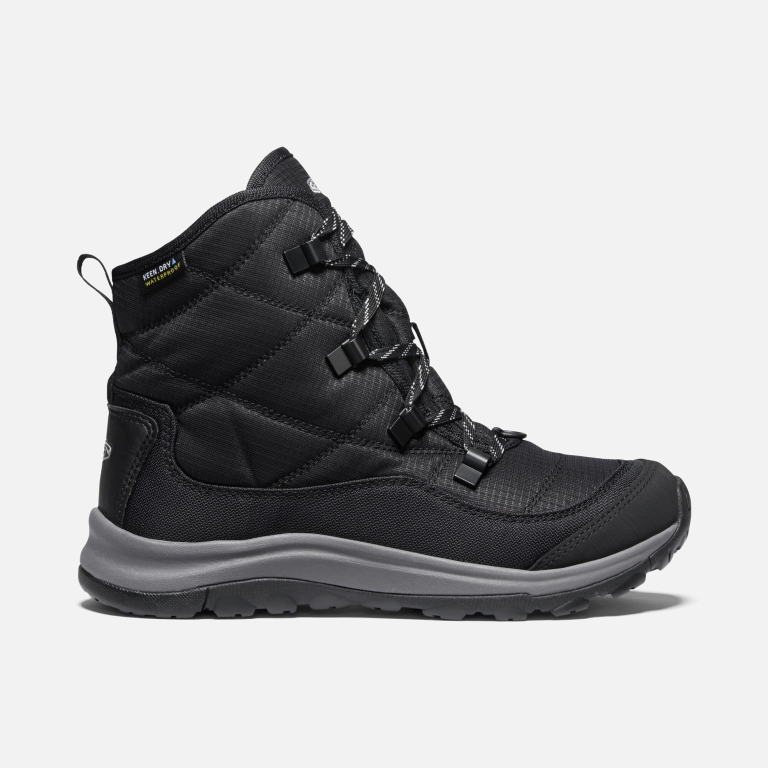 Keen Terradora II Winter Waterproof Boots - Women's Black Deep Grey Boots